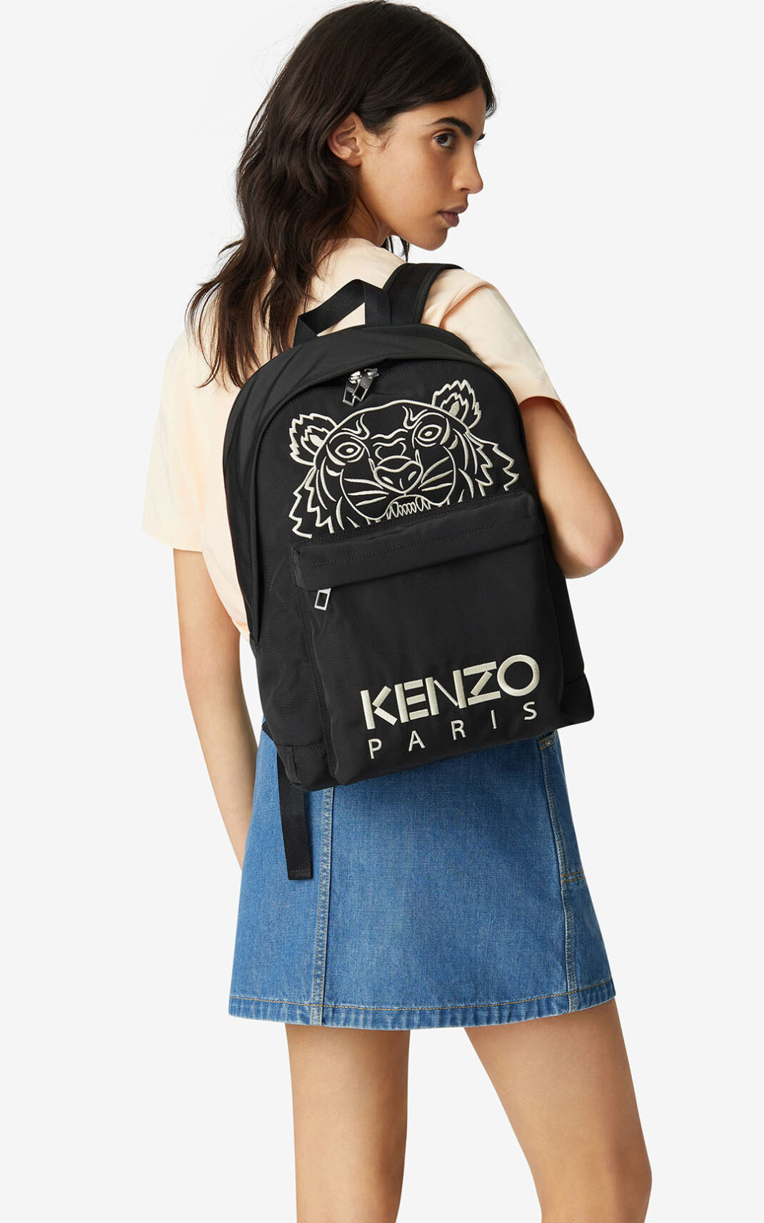 Mochila Kenzo Kampus Tiger Hombre Negras - SKU.0432576